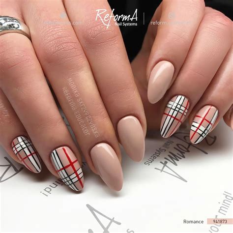 Burberry style nails